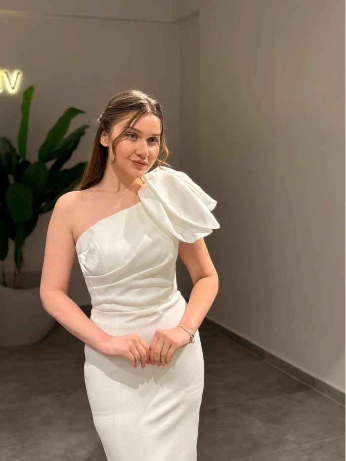 YENİ VERDA MODA KADIN TEDRA ABİYE ELBİSE TEDRA