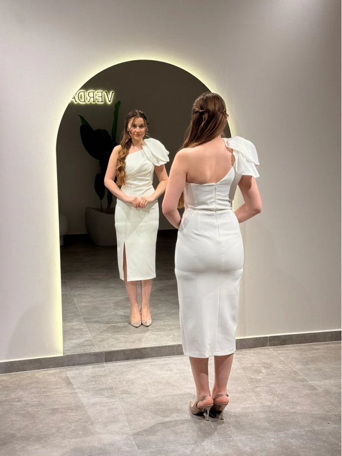 YENİ VERDA MODA KADIN TEDRA ABİYE ELBİSE TEDRA