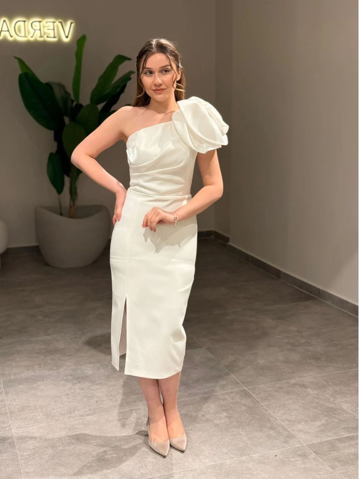 YENİ VERDA MODA KADIN TEDRA ABİYE ELBİSE TEDRA