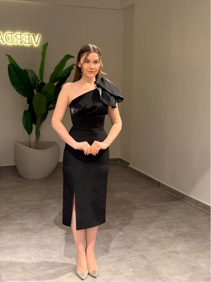 YENİ VERDA MODA KADIN TEDRA ABİYE ELBİSE TEDRA