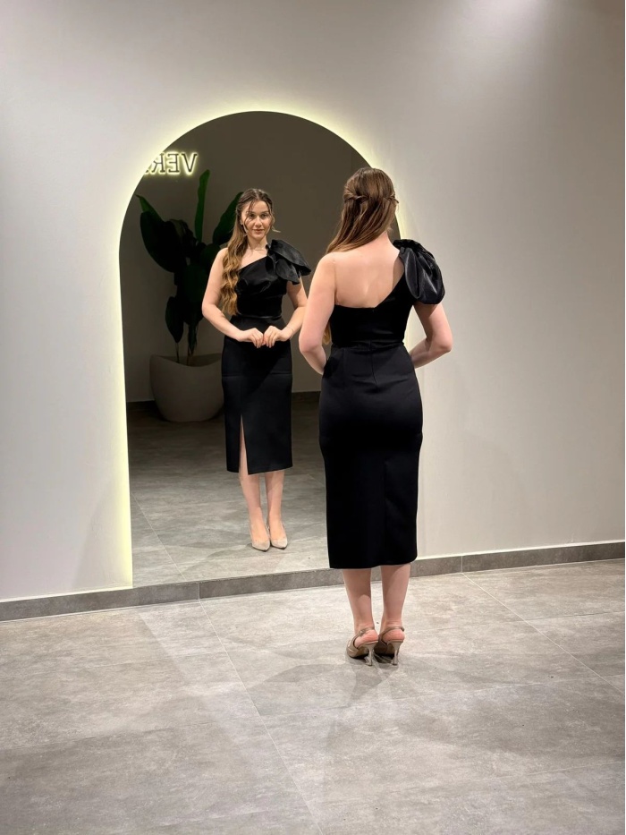 YENİ VERDA MODA KADIN TEDRA ABİYE ELBİSE TEDRA