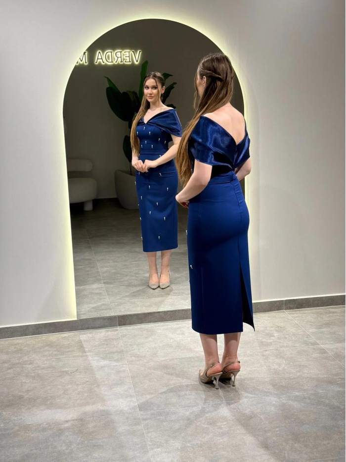 YENİ VERDA MODA KADIN RÜYA ABİYE ELBİSE RÜYA