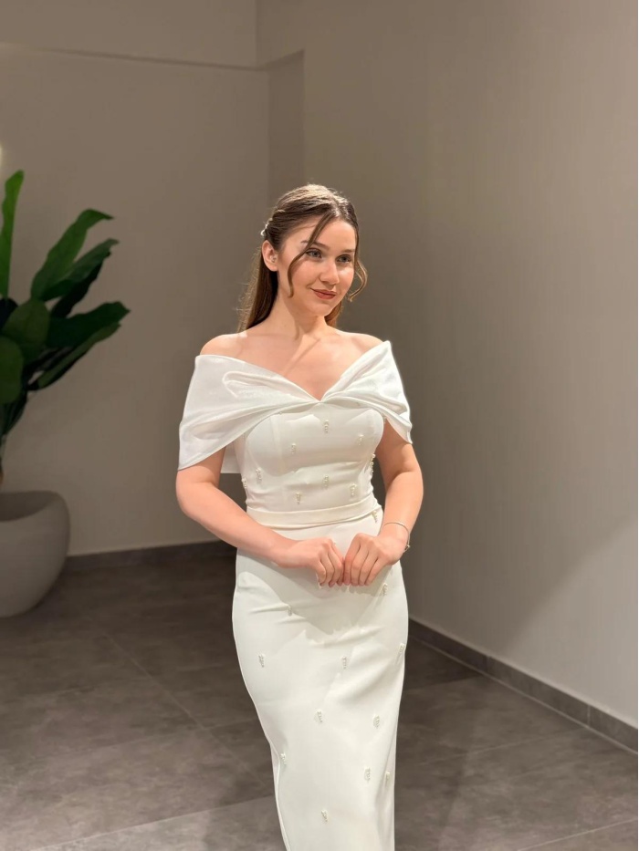YENİ VERDA MODA KADIN RÜYA ABİYE ELBİSE RÜYA