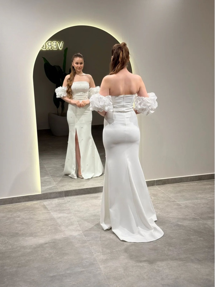 YENİ VERDA MODA KADIN DİEGA ABİYE ELBİSE DİEGA