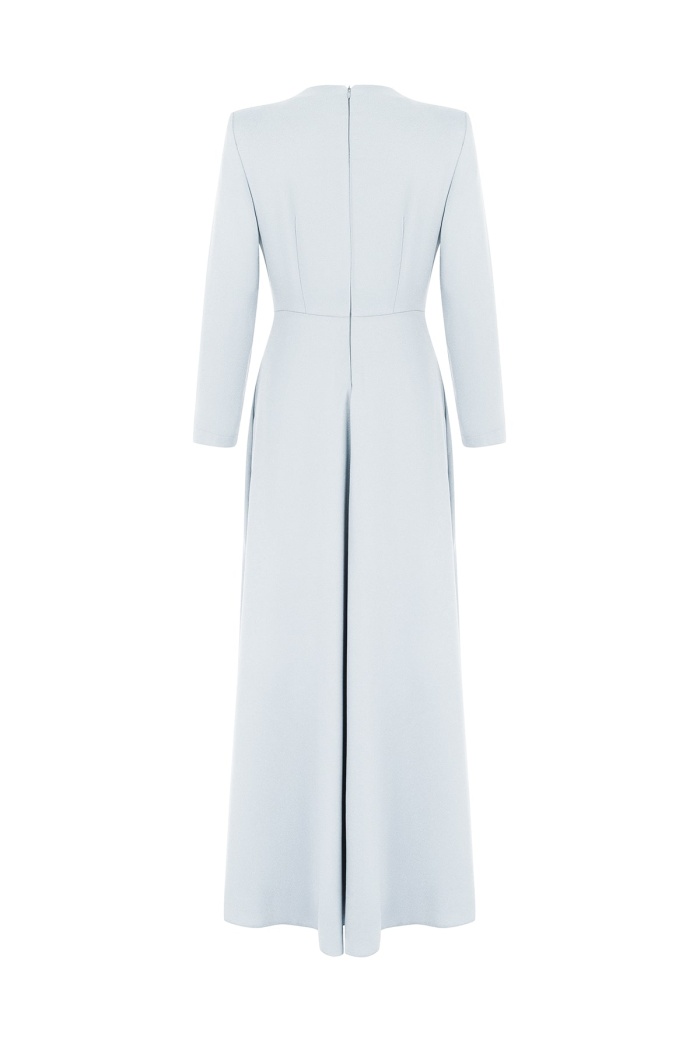 YENİ SENNA DESİGN KADIN QUEEN SAPHIRE DRESS ELBİSE 3029S23
