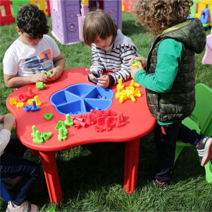 King Kids Kum Masa Kırmızı
