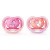 Philips Avent SCF345/22 Ultra Air Silikon Emzik 2li 6-18 Ay Desenli Kız