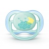 Philips Avent SCF344/20 Ultra Air Silikon Emzik 2li 0-6 Ay Desenli Erkek