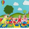 Eva Puzzle Oyun Matı Düz 7mm 33x33