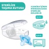Dr Browns Options+ Geniş Ağız Silikon Biberon Emziği 2li 9+ Ay Y Kesim