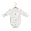 Bibaby Organik Body Moons Live Sarı - Gri Melanj 18-24Ay
