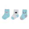 Bibaby Organik Çorap Soket 3lü Hi Mint 0-3 Ay