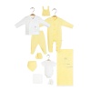 Bibaby Organik Hastane Çıkışı 10lu Fly Dandelions Sarı - Ekru 0-3 Ay