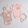 Tiffany Body Kısa Kol 2li Leopard Theme 18-24Ay