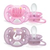 Philips Avent SCF223/02 Ultra Soft Silikon Emzik 6-18 Ay Kız