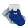 Bibaby Organik Çorap Soket 2li Happy Bear Saks 24-36Ay