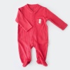 Bibaby Organik Tulum Relax Modal Kırmızı 0-3 Ay