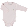 Bibaby Organik Body Uzun Kol Basic Nature Pembe 18-24Ay