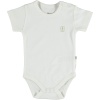Bibaby Organik Body Kısa Kol Basic Nature Ekru 18-24Ay