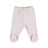 Bibaby Organik Pantolon Patikli Basic Nature Pembe 9-12 AY