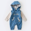 Bibaby Organik Tulum Fermuarlı Caretta In Live İndigo 9-12 Ay