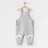 Andy Wawa Salopet Jumpsuit Kolala Gri Melanj 9-12 Ay