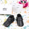 Ella Bonna Bebek Ayakkabısı Hakiki Deri Mokasen Siyah 23