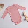 Tiffany Body Uzun Kol Ecofriends Theme Tozlu Gül 12-18Ay