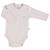 Bibaby Organik Body Uzun Kol Basic Nature Pembe 12-18Ay