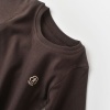Bibaby Organik Sweatshirt Little Basic Kahverengi 5 Yaş