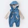 Bibaby Organik Tulum Fermuarlı Caretta In Live İndigo 6-9 Ay