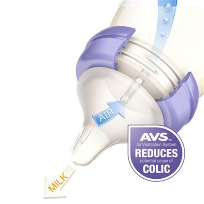 Lansinoh Natural Wave Silikon Biberon Emziği 2li Yavaş Akış