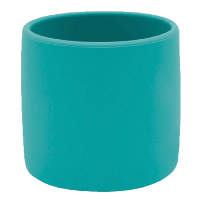 OiOi Mini Silikon Bardak 6+ Ay Aqua Green
