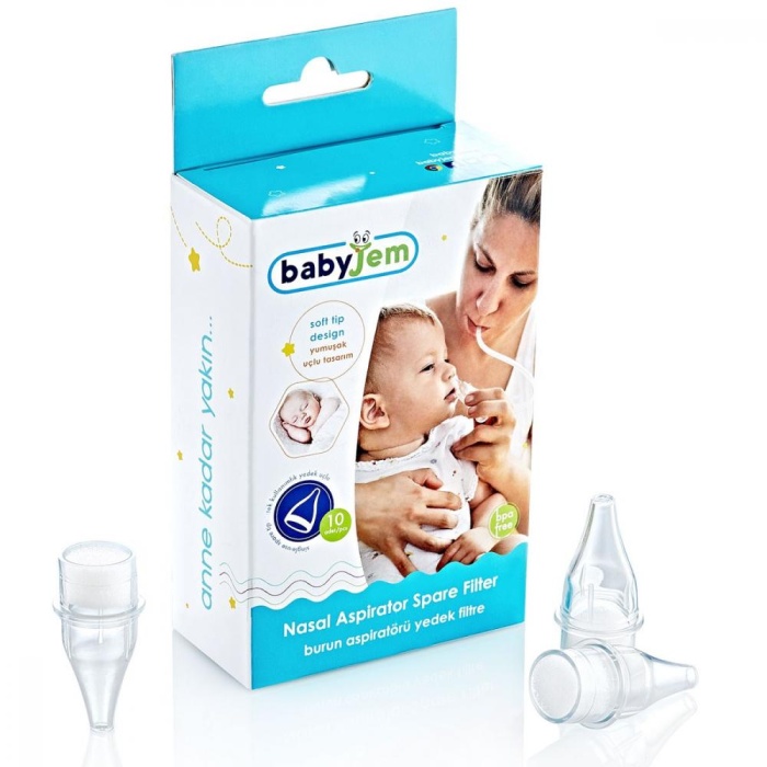 Babyjem Burun Aspiratörü Yedek Ucu 10lu