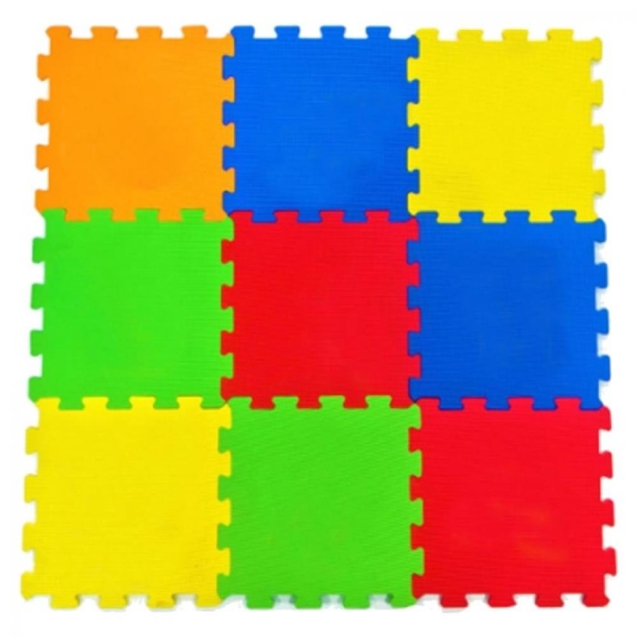Eva Puzzle Oyun Matı Düz 7mm 33x33