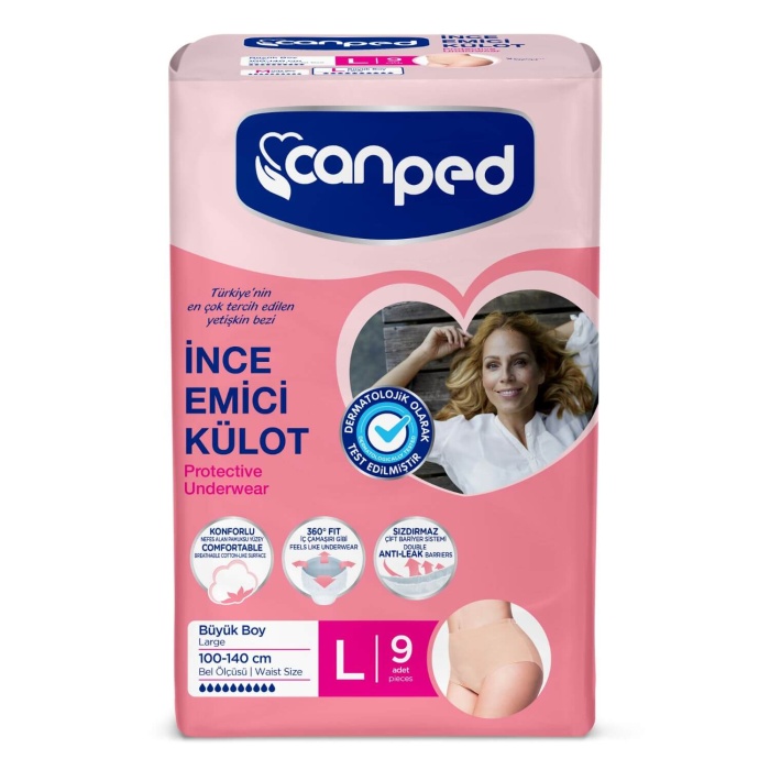 Canped Külotlu Mesane Pedi 9lu L Beden L