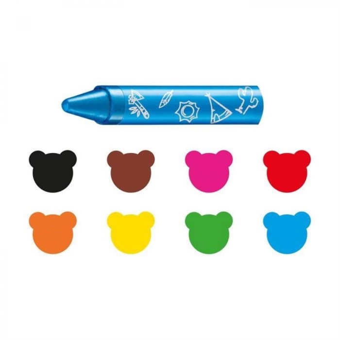 Carioca Jumbo Yıkanabilir Pastel Boya Kalemi 12li