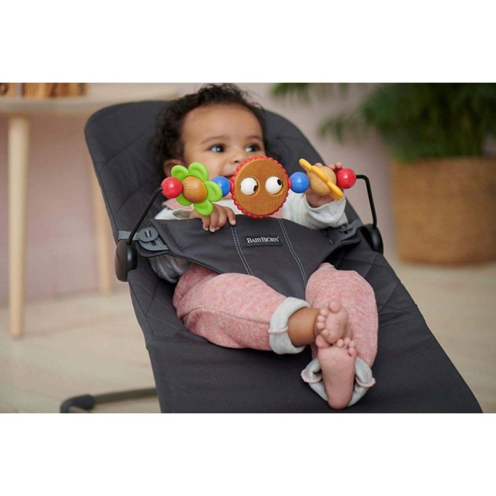 Babybjörn Balance Bliss Ana Kucağı Cotton Oyuncaklı Anthracite