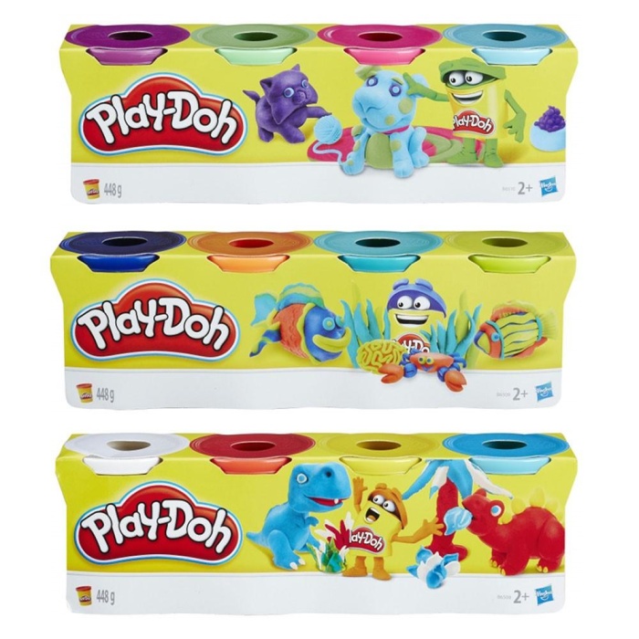 Play-Doh 4lü Hamur (Yeni)