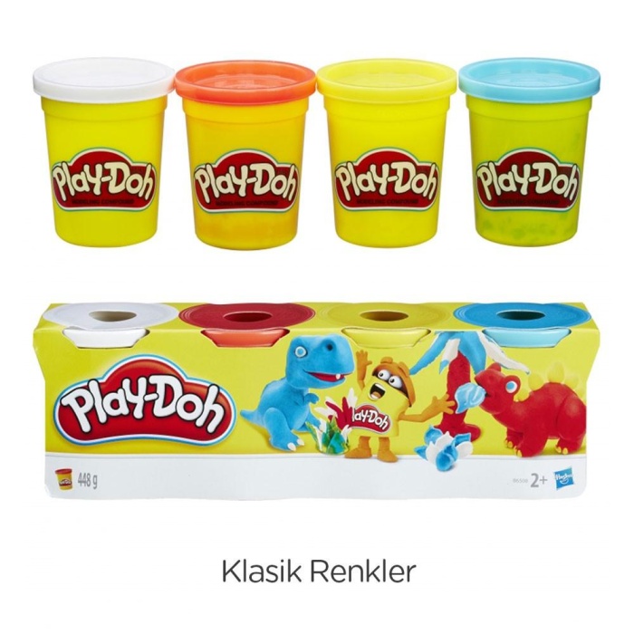 Play-Doh 4lü Hamur (Yeni)