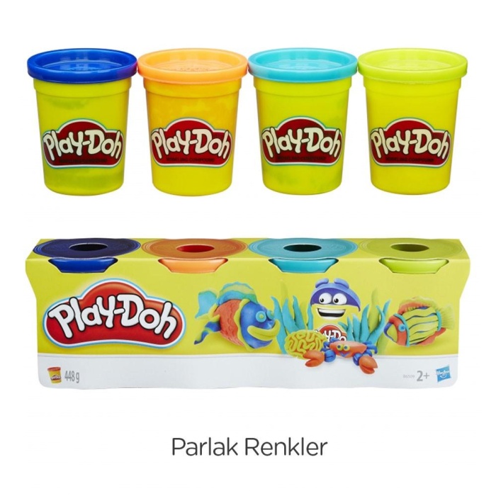 Play-Doh 4lü Hamur (Yeni)