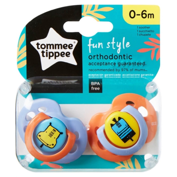 Tommee Tippee Fun Emzik 2li 0-6 Ay