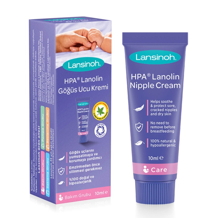 Lansinoh Lanolin Göğüs Ucu Kremi 10 ml