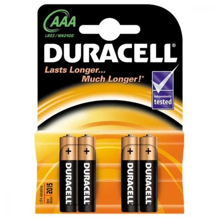 Duracell AAA İnce Kalem Pil 4 Lü