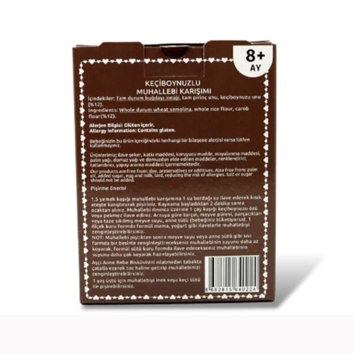 Aşçı Anne Keçiboynuzlu Muhallebi Karışımı 250 Gr