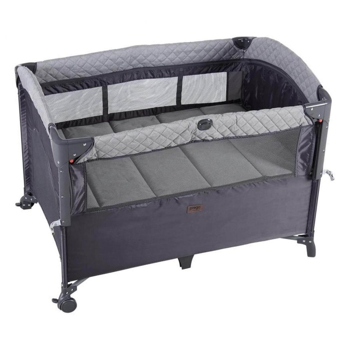 Prego 8041 Miami Basic Anne Yanı Oyun Parkıı 70x110 cm Gri