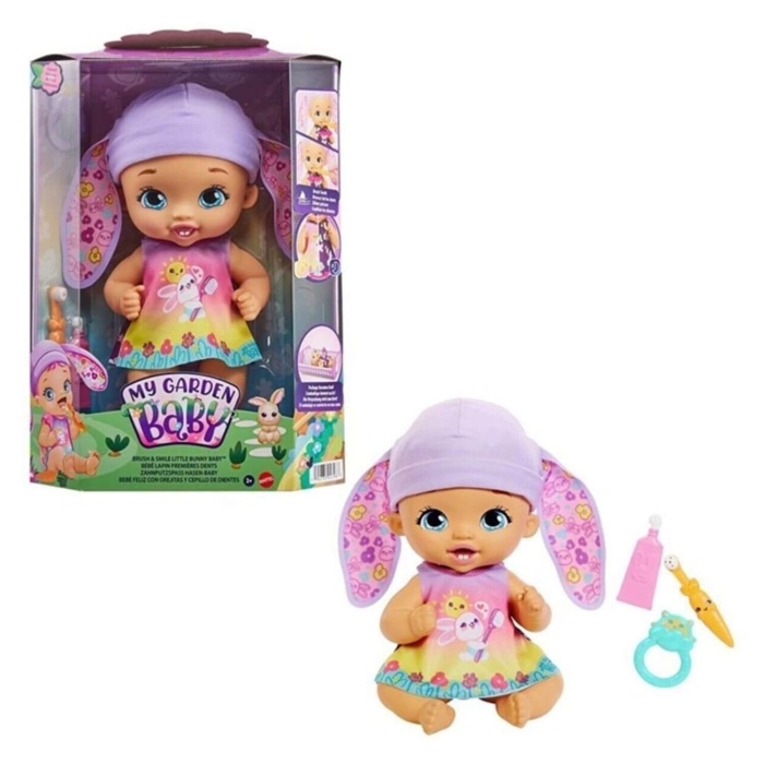 My Garden Baby Tavşan Bebeğimin Bakım Zamanı-Mor Bereli Bebek