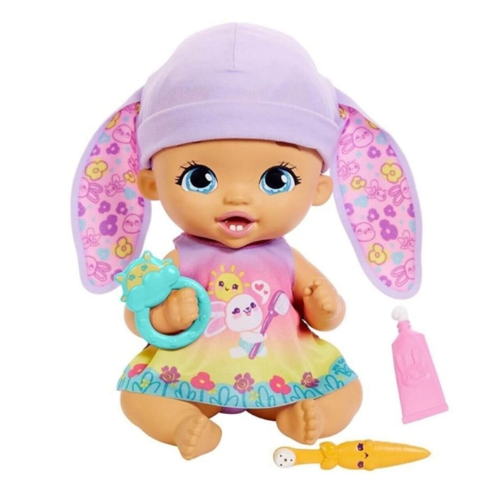 My Garden Baby Tavşan Bebeğimin Bakım Zamanı-Mor Bereli Bebek
