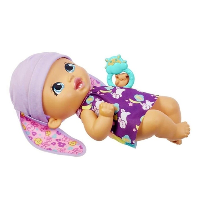 My Garden Baby Tavşan Bebeğimin Bakım Zamanı-Mor Bereli Bebek