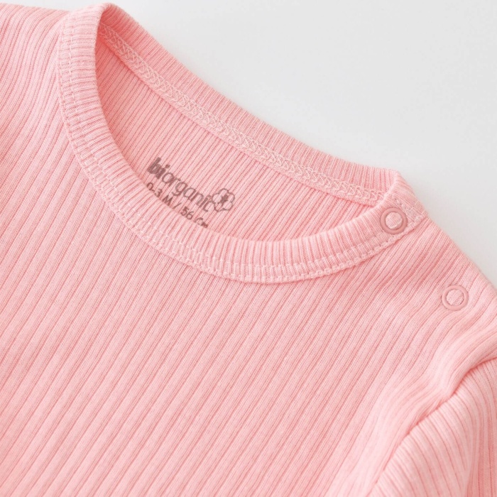 Bibaby Organik Body Relax Modal Pembe 18-24Ay